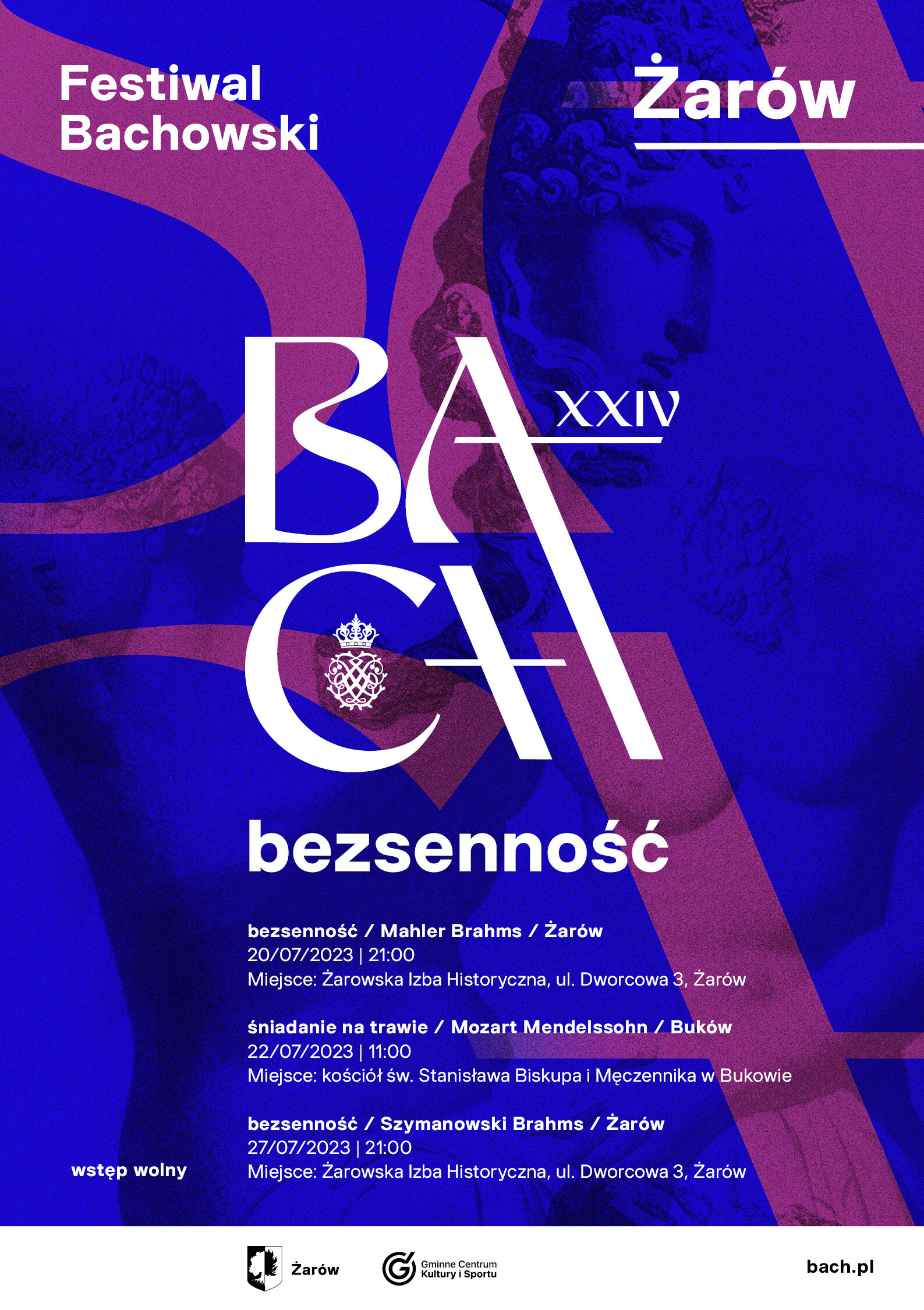 Festiwal Bachowski plakat