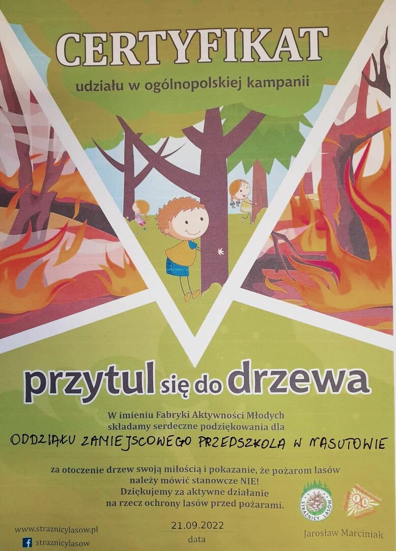 przytul się do drzewa