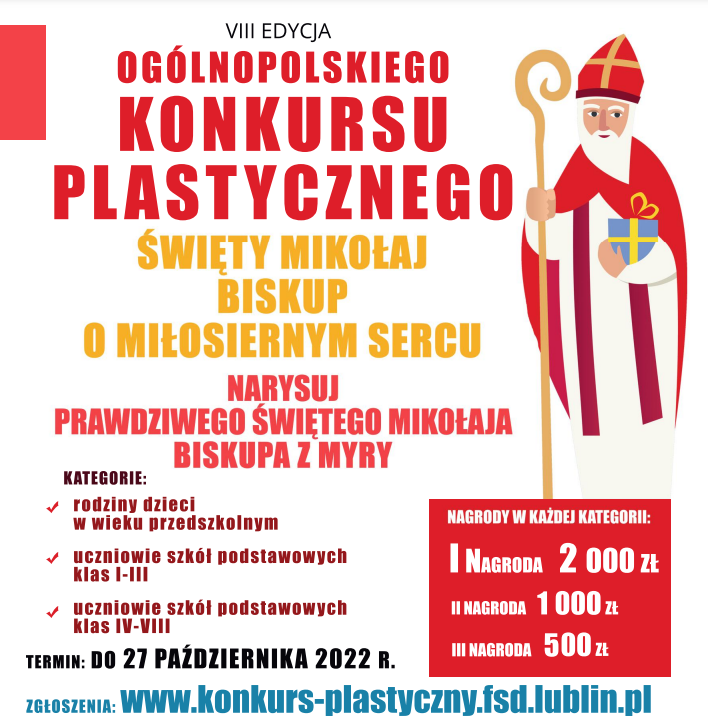 konkurs plastyczny św. mikołaj